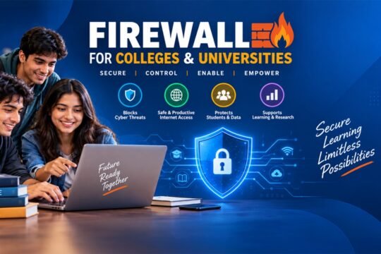 Image of Cybersecurity firewall for College& Universities